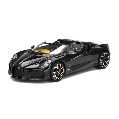 1:18 TRUESCALE Bugatti W16 Mistral Black Top Speed TS0597