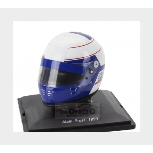 1:5 EDICOLA Helmet F1 Casco Helmet Alain Prost F1-90 Team Ferrari Season 1990 Blue White HELFE08