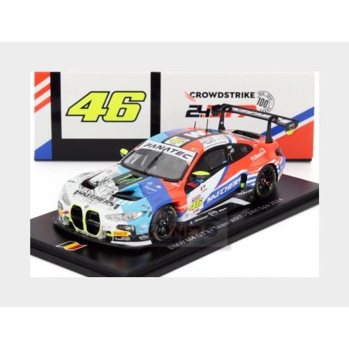 1:43 SPARK Bmw 4-Series M4 Gt3 Team Wrt #46 24H Spa 2024 Valentino Rossi Maxime Martin Raffaele Marciello SB799