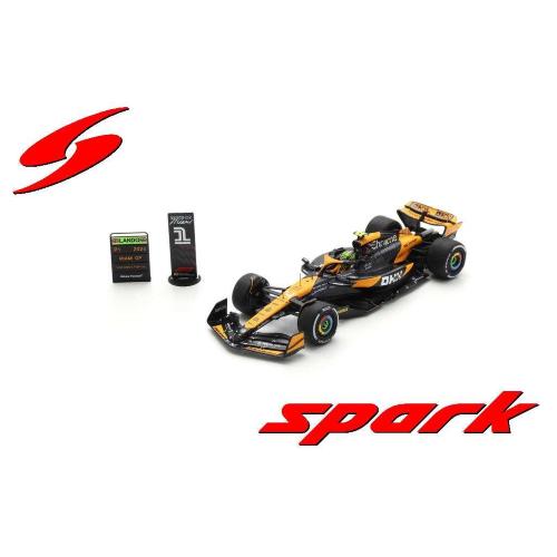 1:43 SPARK Mclaren F1 Mcl38 #4 Winner Miami Gp 2024 Lando Norris S9523
