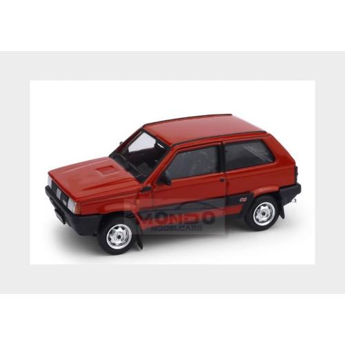 1:43 BRUMM Fiat Panda 4X4 Supernova 1986 Rosso Siam Red R613-03