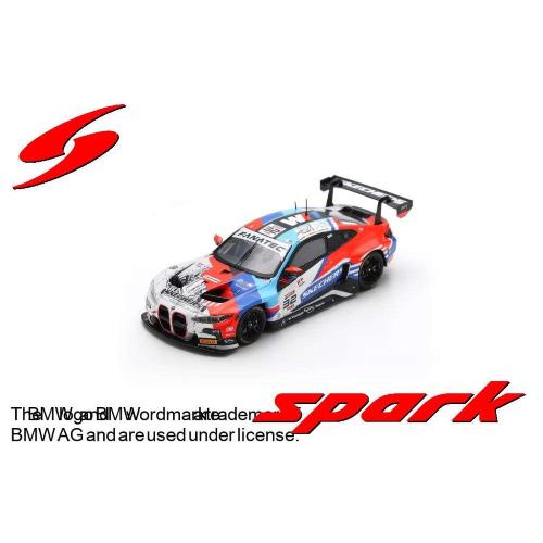 1:43 SPARK Bmw 4-Series M4 Gt3 3.0L Turbo Team Wrt #32 3Rd 24H Spa 2024 Dries Vanthoor Sheldon Van Der Linde Charles Weerts SB780