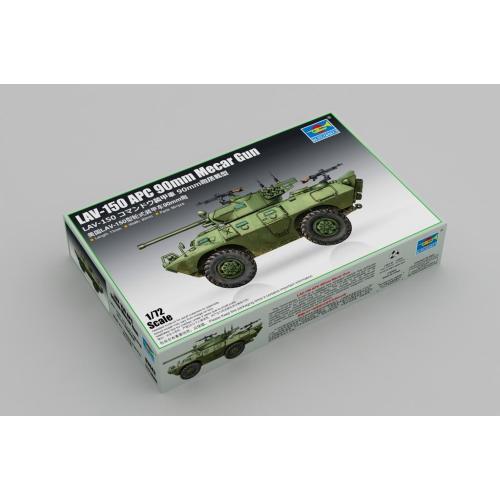 1:72 TRUMPETER KIT Lav-150 Apc 90Mm Mecar Gun TR07442