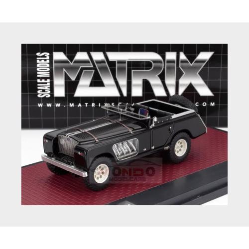 1:43 MATRIX Land Rover 109 Bell Aurens Longnose Open 2008 Black MX51208-012
