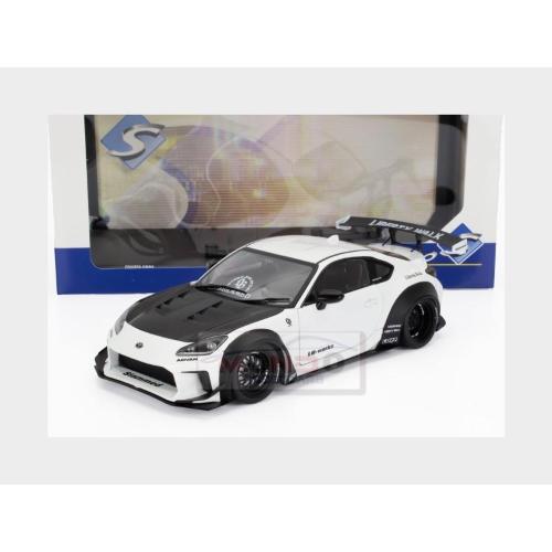 1:18 SOLIDO Toyota Gr86 Lbwk Body Kit Coupe 2024 White Pearl Black SL1813602