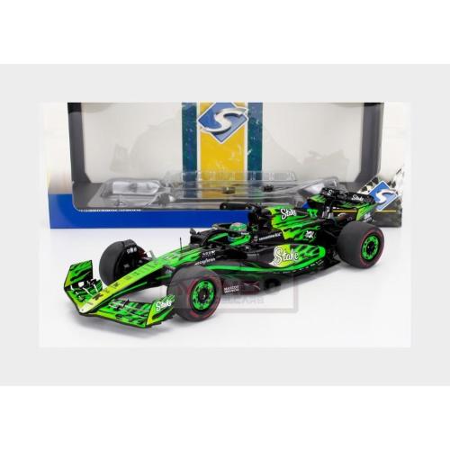 Modèle Réduit 1:18 SOLIDO Alfa Romeo F1 C43 #77 Canada GP 2023 - Pilote Valtteri Bottas - Neuf