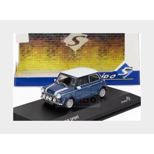 1:43 SOLIDO Mini Cooper S 1994 Blue White SL4316602