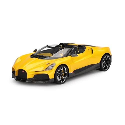 1:18 TRUESCALE Bugatti W16 Mistral Yellow Top Speed TS0598