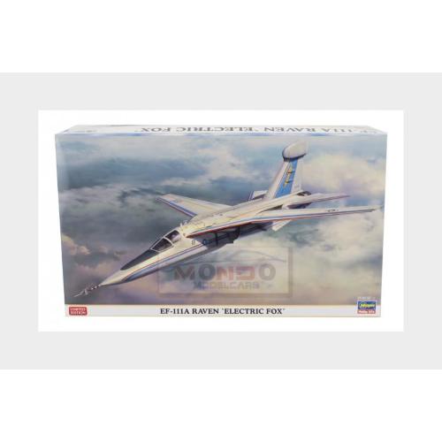 1:72 HASEGAWA General Dynamics Ef-111A Raven Military Airplane Eletric Fox 1981 Kit HA02483