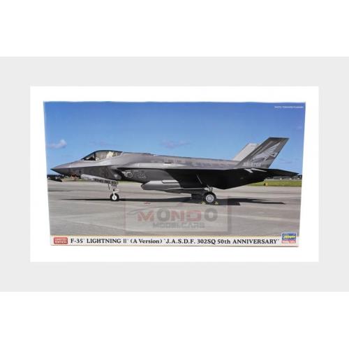 1:72 HASEGAWA Lockheed Martin F-35 Lightning Ii Military A-Version J.A.S.D.F. 302Sq 50Th Anniversary 2016 Airplane Kit HA02485