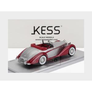1:43 KESS MODEL Bentley Mkvi Drophead Ch.B122Da Coupe Cabriolet Open 1949 Silver Red KE43043060