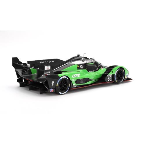 1:18 TRUESCALE Lamborghini Sc63 #63 Iron Lynx Imsa 12H Sebring 2024 Top Speed TS0584