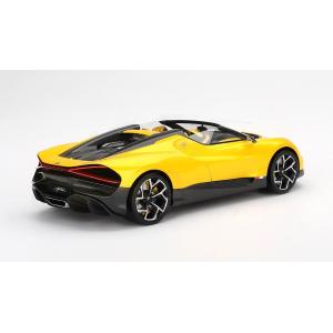 1:18 TRUESCALE Bugatti W16 Mistral Yellow Top Speed TS0598