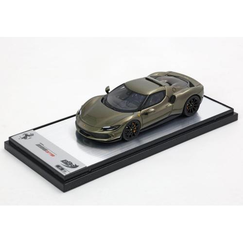 1:43 BBR Ferrari 296 Gtb Verde Manzoni Lucido E Cappello BBRC264SU20