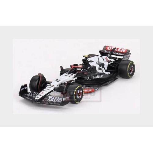 1:64 MINI-GT Alpha Tauri F1 At04 Team Alpha Tauri #22 Australian Gp 2023 Yuki Tsunoda Blue White MGT00726-L