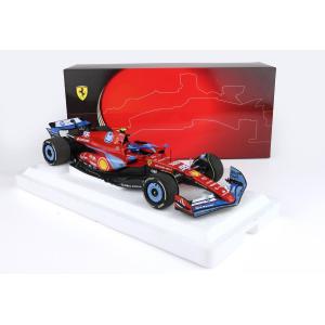 1:18 BBR MODELS Ferrari F1 Sf-24 Team Scuderia Ferrari #55 5Th Miami Gp 2024 Carlos Sainz Polifoam Packaging BBR241865