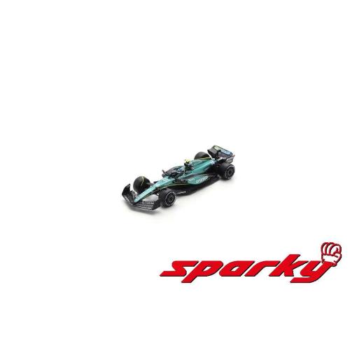 1:64 SPARK Aston Martin F1 Amr24 Team Aramco Cognizant #14 Season 2024 Fernando Alonso Y380