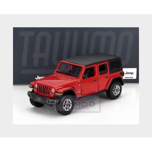 1:32 TAYUMO Jeep Wrangler Sahara Hard-Top 2012 Red Black TA32120001