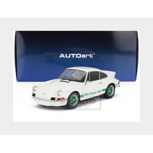 1:18 AUTOART Porsche 911 Carrera Rs 2.7 Coupe 1973 White Green AA78031