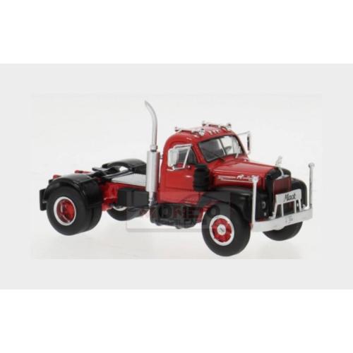 1:64 IXO Mack B61 Tractor Truck 2-Assi 1953 Red Black 64TR012A