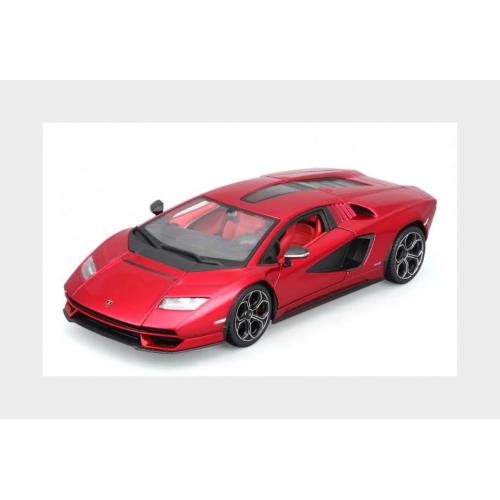 1:24 BURAGO Lamborghini Countach Lp 800-4 2021 Red Met BU21102R