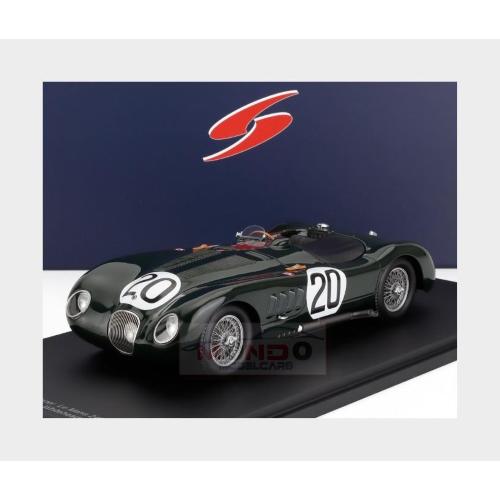 1:18 SPARK Jaguar Xk 120C 3.4L Team Peter Walker #20 Winner 24H Le Mans 1951 Peter Walker Peter Whitehead 18LM51