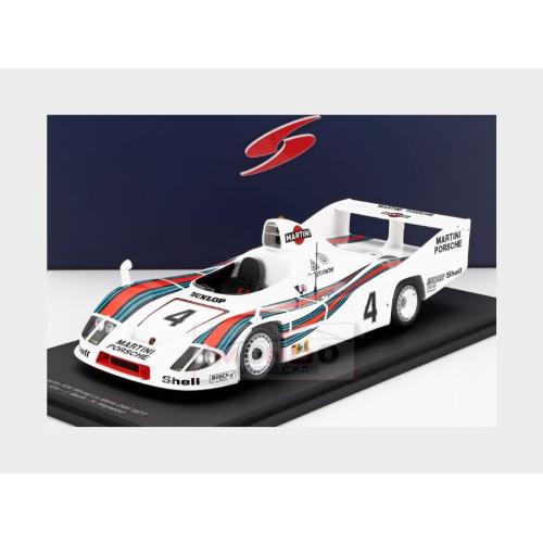 1:18 SPARK Porsche 936/77 2.1L Twin Turbo Team Martini Racing Porsche System #4 Winner 24H Le Mans 1977 Jacky Ickx Hurley Hywood Jurgen Barth 18LM77