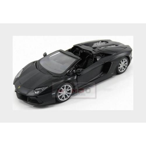 1:24 MAISTO Lamborghini Aventador Lp700-4 Roadster 2013 Black Matt MI31504MBK