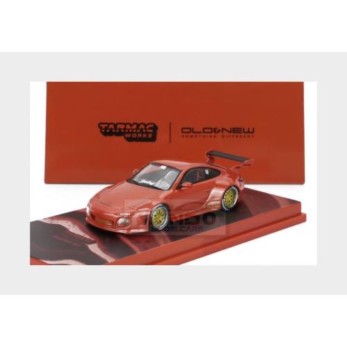 1:64 TARMAC Porsche 911 997-2 Coupe 2010 Old & New 997 Red Met T64R-TL053-REM