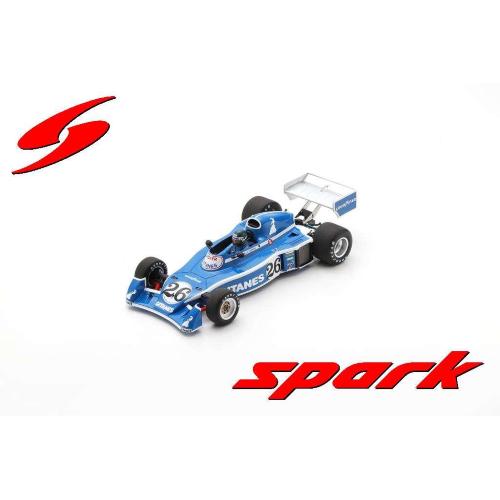 1:18 SPARK Ligier Js5 F1 #26 3Rd Belgium Gp 1976 Jacques Laffite 18S711