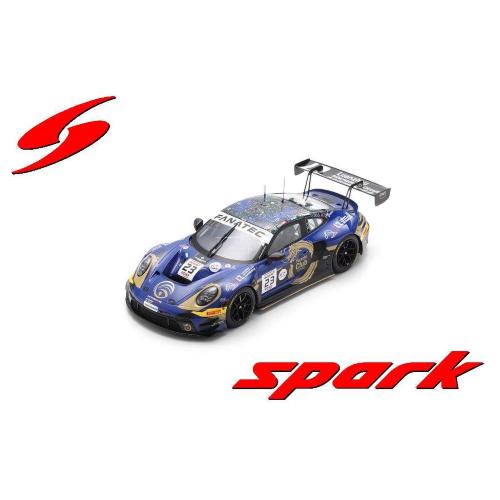 1:18 SPARK Porsche 911 Gt3 R (992) #23 Phantom Global Racing 24H Spa 2024 J. Evans J. Eriksson T. Preining  18SB078