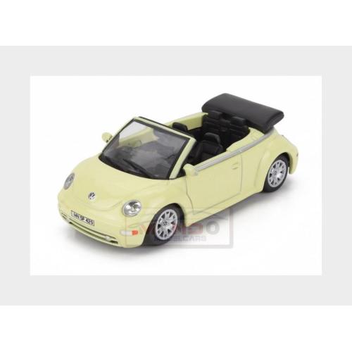 1:43 EDICOLA Volkswagen New Beetle Cabriolet Open 2003 Beige ABDEA021