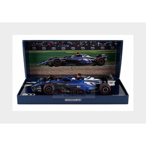 1:18 MINICHAMPS Williams F1 Fw45 Team Williams Racing Gulf #23 British Gp 2023 Alexander Albon Blue Black 147231123