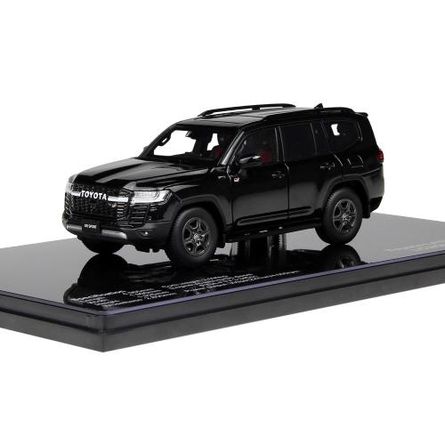 1:43 LCD MODELS Toyota Land Cruiser 300-Gr Sport Black LCD43011-BL
