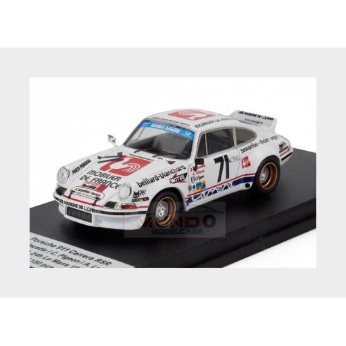 1:43 TROFEU Porsche 911 Carrera Rsr Coupe #71 24H Le Mans 1975 Joel Laplacette Claude Pigeon Alain Leroux White TRFDSN315