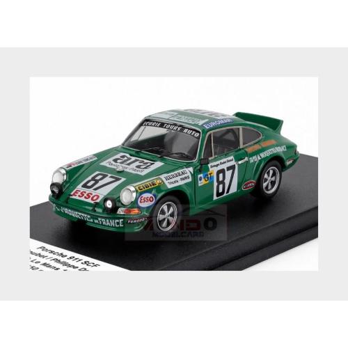 1:43 TROFEU Porsche 911 Scf Coupe #87 24H Le Mans 1975 Rene Boubet Philippe Dermagne Green TRFDSN319