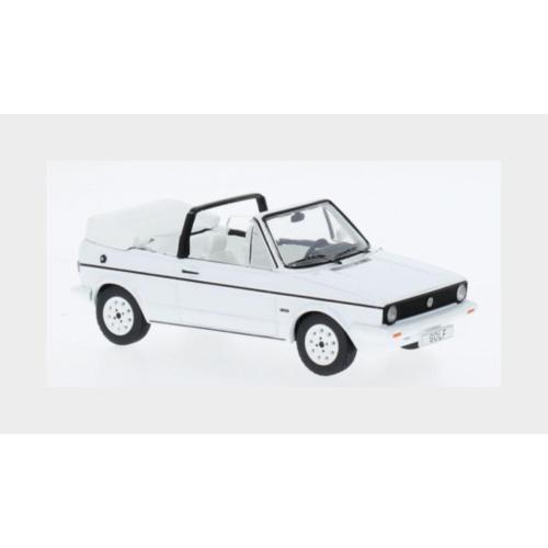 1:43 IXO Volkswagen Golf Mki Cabriolet Open 1981 White CLC590N.22