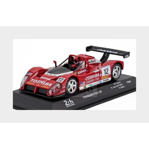 1:43 EDICOLA Ferrari F333 Sp F130E 4.0L V12 Team Doyle Risi Racing #12 Winner Lmp1 Class 24H Le Mans 1998 Wayne Taylor Fermin Velez Eric Van De Poele Without Display Box Red White MW1ALA0021