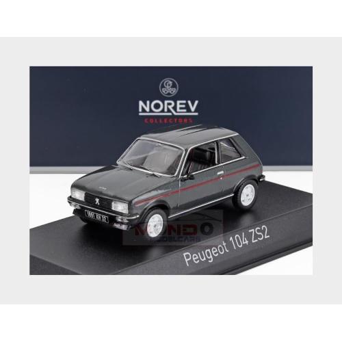1:43 NOREV Peugeot 104 Zs2 1979 Vulcan Grey NV471401