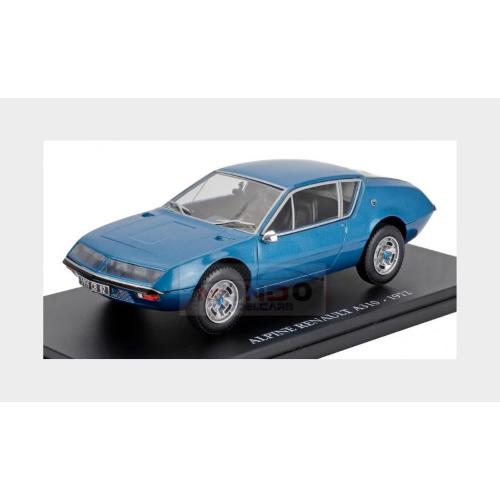 1:24 EDICOLA Renault A310 Alpine Coupe 1972 Con Vetrina With Showcase Blue Met MX5ALA0073