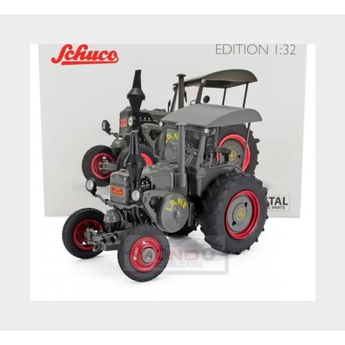 1:32 SCHUCO Lanz Bulldog D9506 Tractor 1949 Grey Red 450788500