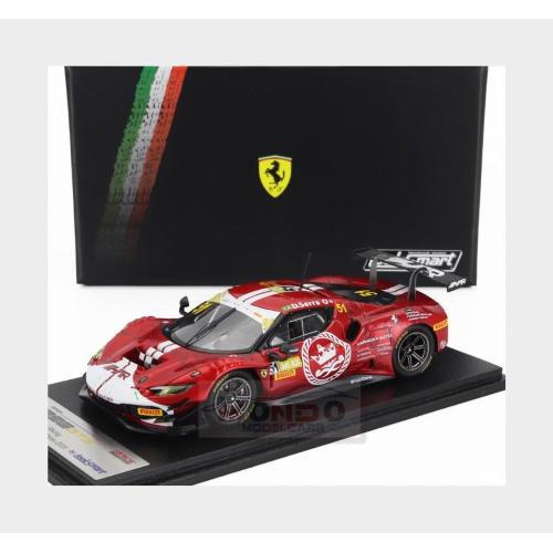 1:43 LOOKSMART Ferrari 296 Gt3 3.0L Twin Turbo V6 Team Harmony Racing #51 4Th Fia Gt World Cup Macau 2023 Daniel Serra LSRC186