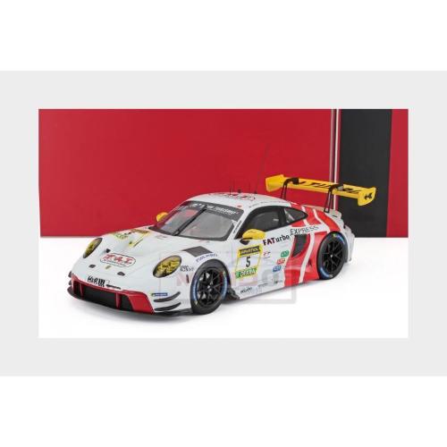 1:18 IXO Porsche 911 992 Gt3 R Team Herberth Motorsport #5 24H Nurburgring 2024 Robert Renauer Vincent Kolb Dennis Olsen Matt Campbell White Red LEGT18-245002