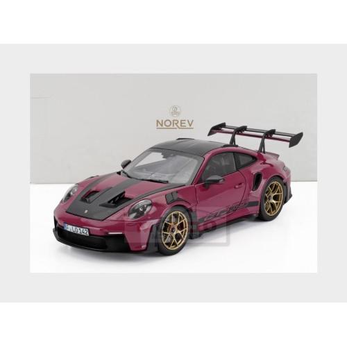 1:18 NOREV Porsche 911 992 Gt3 Rs Coupe Weissach Package 2022 Ruby Star NV187370