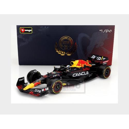 1:24 BURAGO Red Bull F1 Rb18 Team Oracle Red Bull Racing #11 Season 2022 Sergio Perez With Pilot And Showcase Matt Blue Yellow Red BU28026-PE