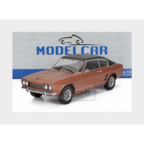 1:18 MCG Ford England Capri Mki Gxl 1973 Brown Met Black Matt MCG18537