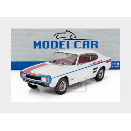 1:18 MCG Ford England Capri Mki Gt 1970 White MCG18539