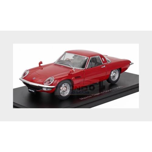 1:24 EDICOLA Mazda Cosmo Sport 1968 Red VQJ-USC205