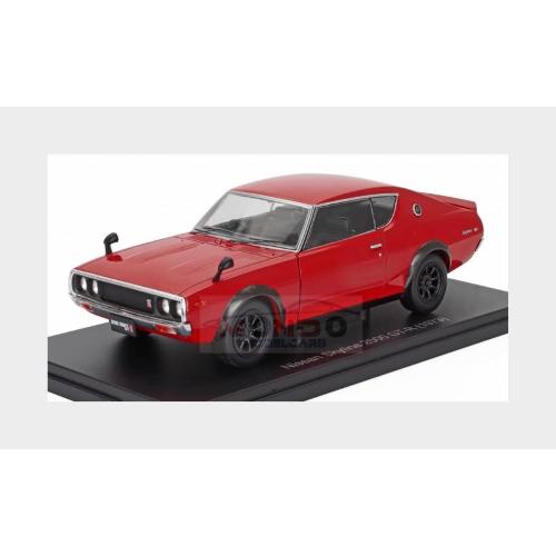 1:24 EDICOLA Nissan Skyline 2000 Gt-R Coupe 1973 Red VQJ-USC211
