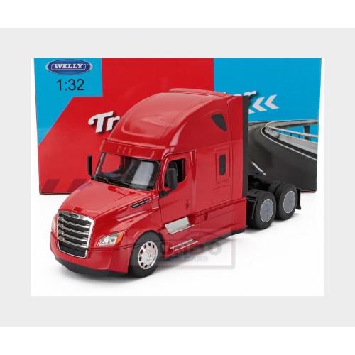 1:32 WELLY Freightliner Cascadia Tractor Truck 3-Assi 2018 Red WE32695WR